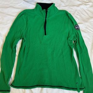 L-RL Ralph Lauren Active Women's Green Quarter Zip SIZE L